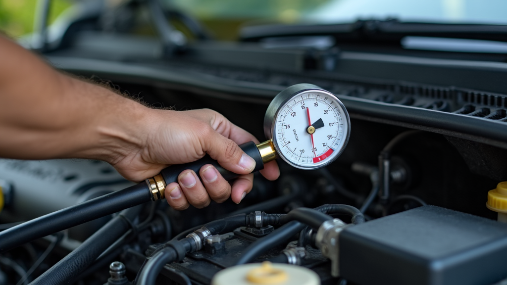 Mobile mechanic inspecting car radiator cooling system in Norfolk VA